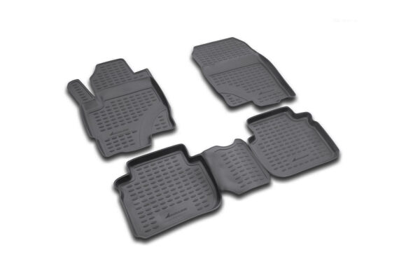 Novline ΜΑΡΚΕ ΠΑΤΑΚΙΑ ΣΕ ΣΚΑΦΗ TPE ΛΑΣΤΙΧΟ ΓΙΑ MITSUBISHI COLT 3D / 5D 06/2004-12/2008  ΣΕ ΜΑΥΡΟ ΧΡΩΜΑ NOVLINE - 4 ΤΕΜ.