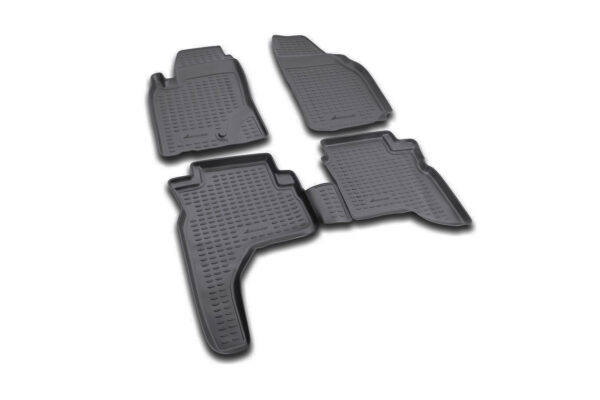 Novline ΜΑΡΚΕ ΠΑΤΑΚΙΑ ΣΕ ΣΚΑΦΗ TPE ΛΑΣΤΙΧΟ ΓΙΑ MITSUBISHI PAJERO SPORT 1997-2008  ΣΕ ΜΑΥΡΟ ΧΡΩΜΑ NOVLINE - 4 ΤΕΜ.