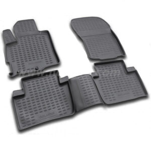 Novline ΜΑΡΚΕ ΠΑΤΑΚΙΑ ΣΕ ΣΚΑΦΗ TPE ΛΑΣΤΙΧΟ ΓΙΑ MITSUBISHI OUTLANDER XL 02/2007-2012  ΣΕ ΜΑΥΡΟ ΧΡΩΜΑ NOVLINE - 4 ΤΕΜ.