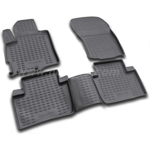 Novline ΜΑΡΚΕ ΠΑΤΑΚΙΑ ΣΕ ΣΚΑΦΗ TPE ΛΑΣΤΙΧΟ ΓΙΑ MITSUBISHI OUTLANDER XL 02/2007-2012  ΣΕ ΜΑΥΡΟ ΧΡΩΜΑ NOVLINE – 4 ΤΕΜ.