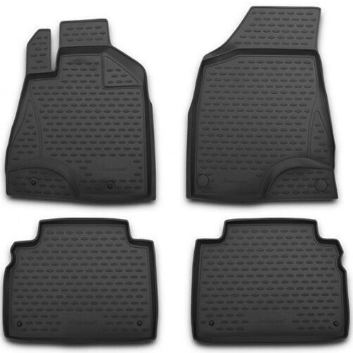 Novline ΜΑΡΚΕ ΠΑΤΑΚΙΑ ΣΕ ΣΚΑΦΗ TPE ΛΑΣΤΙΧΟ ΓΙΑ NISSAN NP300 2008+  ΣΕ ΑΝΘΡΑΚΙ ΣΚΟΥΡΟ ΓΚΡΙ ΧΡΩΜΑ NOVLINE – 4 ΤΕΜ.