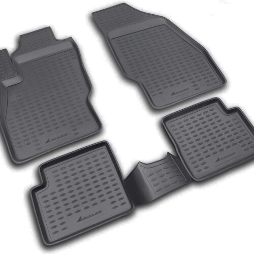 Novline ΜΑΡΚΕ ΠΑΤΑΚΙΑ ΣΕ ΣΚΑΦΗ TPE ΛΑΣΤΙΧΟ ΓΙΑ OPEL CORSA D 09/2006-2014 / OPEL CORSA E 2014-2019  ΣΕ ΜΑΥΡΟ ΧΡΩΜΑ NOVLINE – 4 ΤΕΜ.