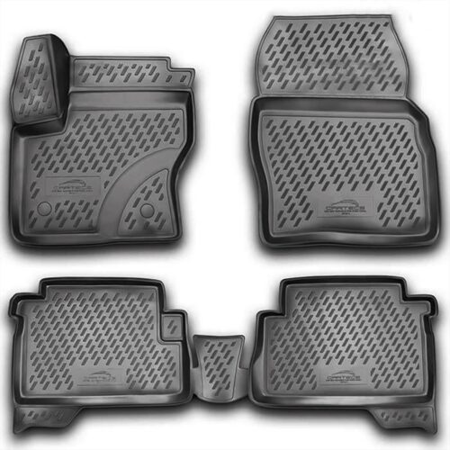 Novline ΜΑΡΚΕ ΠΑΤΑΚΙΑ ΣΕ ΣΚΑΦΗ TPE ΛΑΣΤΙΧΟ ΓΙΑ FORD KUGA 2013-2019 4ΤΕΜ. Π (ΑΝΘΡΑΚΙ/ΣΚΟΥΡΟ ΓΚΡΙ)
