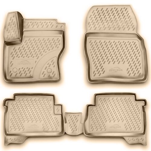 Novline ΜΑΡΚΕ ΠΑΤΑΚΙΑ ΣΕ ΣΚΑΦΗ TPE ΛΑΣΤΙΧΟ ΓΙΑ FORD KUGA 5D 2013-2019  ΣΕ ΜΠΕΖ ΧΡΩΜΑ NOVLINE – 4 ΤΕΜ.