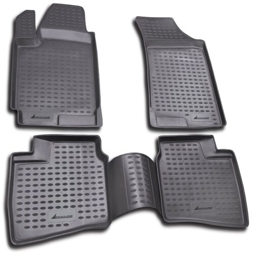 Novline ΜΑΡΚΕ ΠΑΤΑΚΙΑ ΣΕ ΣΚΑΦΗ TPE ΛΑΣΤΙΧΟ ΓΙΑ HYUNDAI ELANTRA 3D 2007-2011  ΣΕ ΑΝΘΡΑΚΙ ΣΚΟΥΡΟ ΓΚΡΙ ΧΡΩΜΑ NOVLINE – 4 ΤΕΜ.