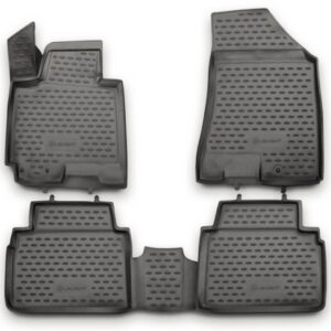 Novline ΜΑΡΚΕ ΠΑΤΑΚΙΑ ΣΕ ΣΚΑΦΗ TPE ΛΑΣΤΙΧΟ ΓΙΑ KIA SPORTAGE 3D 2010-2016  ΣΕ ΑΝΘΡΑΚΙ ΣΚΟΥΡΟ ΓΚΡΙ ΧΡΩΜΑ NOVLINE - 4 ΤΕΜ.