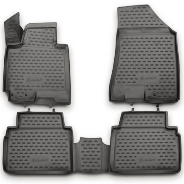 Novline ΜΑΡΚΕ ΠΑΤΑΚΙΑ ΣΕ ΣΚΑΦΗ TPE ΛΑΣΤΙΧΟ ΓΙΑ KIA SPORTAGE 3D 2010-2016  ΣΕ ΑΝΘΡΑΚΙ ΣΚΟΥΡΟ ΓΚΡΙ ΧΡΩΜΑ NOVLINE - 4 ΤΕΜ.