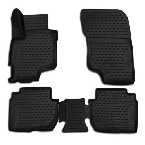 Novline ΜΑΡΚΕ ΠΑΤΑΚΙΑ ΣΕ ΣΚΑΦΗ TPE ΛΑΣΤΙΧΟ ΓΙΑ MITSUBISHI OUTLANDER 5D 2014-2019  ΣΕ ΜΑΥΡΟ ΧΡΩΜΑ NOVLINE – 4 ΤΕΜ.