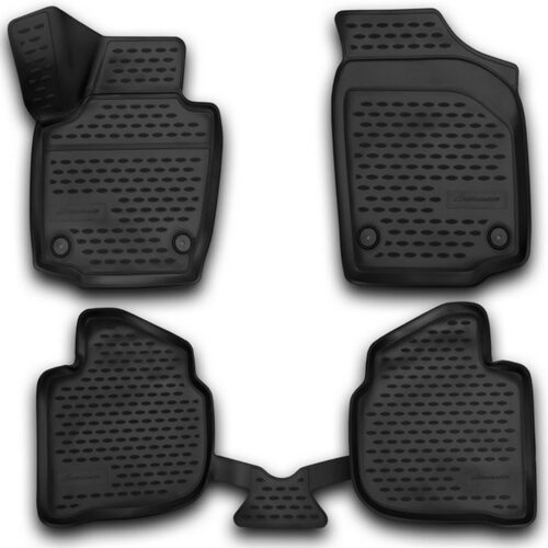 Novline ΜΑΡΚΕ ΠΑΤΑΚΙΑ ΣΕ ΣΚΑΦΗ TPE ΛΑΣΤΙΧΟ ΓΙΑ SKODA RAPID 4D 2013+  ΣΕ ΜΑΥΡΟ ΧΡΩΜΑ NOVLINE – 4 ΤΕΜ.