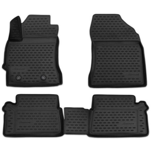 Novline ΜΑΡΚΕ ΠΑΤΑΚΙΑ ΣΕ ΣΚΑΦΗ TPE ΛΑΣΤΙΧΟ ΓΙΑ TOYOTA AURIS 2012+  ΣΕ ΜΑΥΡΟ ΧΡΩΜΑ NOVLINE – 4 ΤΕΜ.