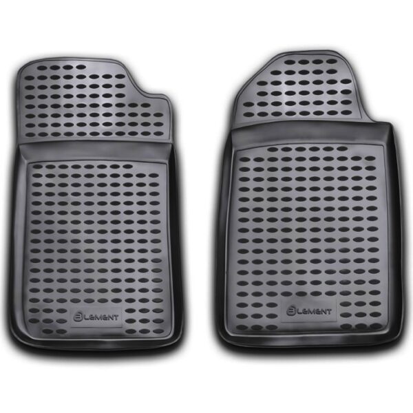 Novline ΜΑΡΚΕ ΠΑΤΑΚΙΑ ΣΕ ΣΚΑΦΗ TPE ΛΑΣΤΙΧΟ ΓΙΑ RENAULT KANGOO 1998-2013  ΣΕ ΑΝΘΡΑΚΙ ΣΚΟΥΡΟ ΓΚΡΙ ΧΡΩΜΑ NOVLINE - 2 ΤΕΜ.