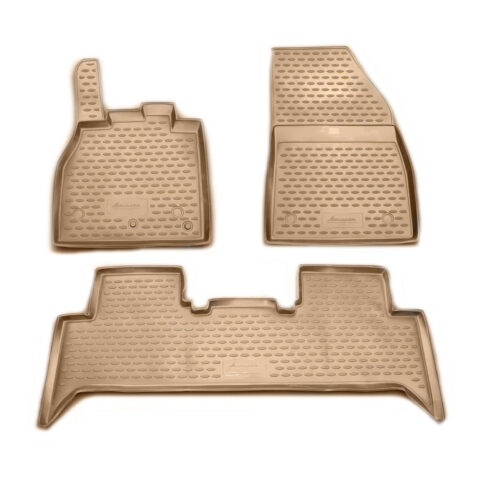 Novline ΜΑΡΚΕ ΠΑΤΑΚΙΑ ΣΕ ΣΚΑΦΗ TPE ΛΑΣΤΙΧΟ ΓΙΑ RENAULT SCENIC III 05/2009-2016  ΣΕ ΜΠΕΖ ΧΡΩΜΑ NOVLINE – 4 ΤΕΜ.