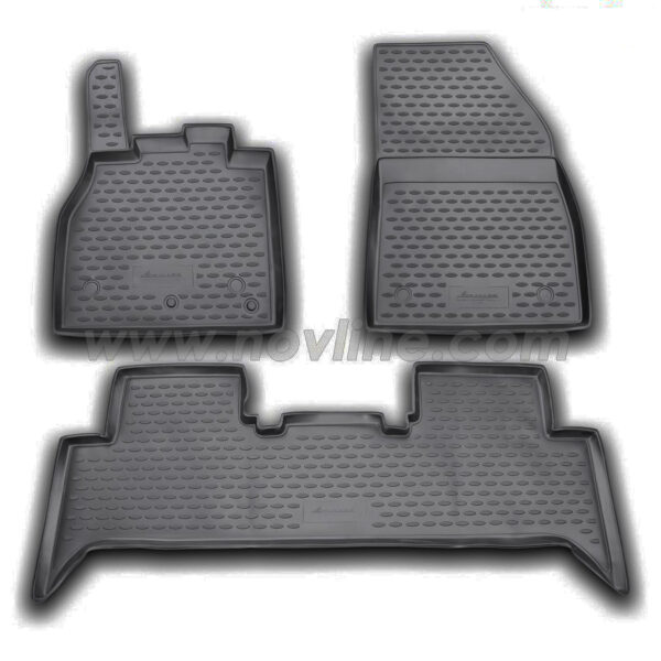 Novline ΜΑΡΚΕ ΠΑΤΑΚΙΑ ΣΕ ΣΚΑΦΗ TPE ΛΑΣΤΙΧΟ ΓΙΑ RENAULT SCENIC III 05/2009-2016  ΣΕ ΜΑΥΡΟ ΧΡΩΜΑ NOVLINE - 4 ΤΕΜ.