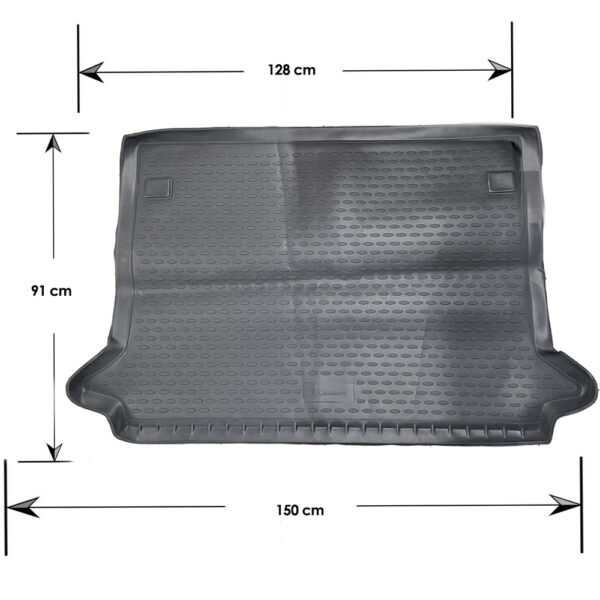Novline ΜΑΡΚΕ ΠΑΤΑΚΙ ΣΚΑΦΗ ΠΟΡΤ ΜΠΑΓΚΑΖ ΓΙΑ RENAULT KANGOO 2010+ TPE ΛΑΣΤΙΧΟ ΣΕ ΑΝΘΡΑΚΙ ΣΚΟΥΡΟ ΓΚΡΙ ΧΡΩΜΑ NOVLINE - 1 ΤΕΜ. - Image 2