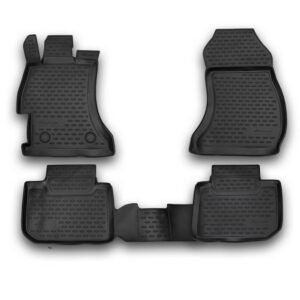 Novline ΜΑΡΚΕ ΠΑΤΑΚΙΑ ΣΕ ΣΚΑΦΗ TPE ΛΑΣΤΙΧΟ ΓΙΑ SUBARU XV 2012-2017  ΣΕ ΜΑΥΡΟ ΧΡΩΜΑ NOVLINE - 4 ΤΕΜ.