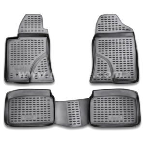 Novline ΜΑΡΚΕ ΠΑΤΑΚΙΑ ΣΕ ΣΚΑΦΗ TPE ΛΑΣΤΙΧΟ ΓΙΑ TOYOTA AVENSIS 04/2003-2009  ΣΕ ΜΑΥΡΟ ΧΡΩΜΑ NOVLINE - 4 ΤΕΜ.