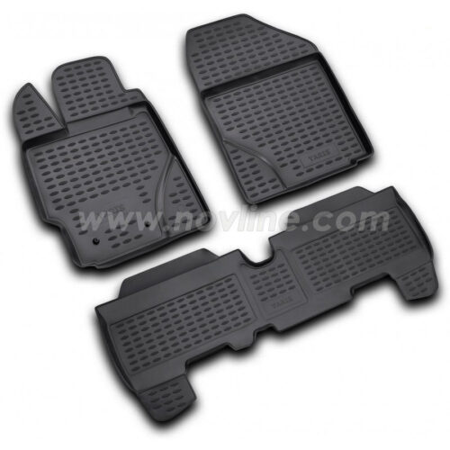 Novline ΜΑΡΚΕ ΠΑΤΑΚΙΑ ΣΕ ΣΚΑΦΗ TPE ΛΑΣΤΙΧΟ ΓΙΑ TOYOTA YARIS 01/2006-09/2011  ΣΕ ΜΑΥΡΟ ΧΡΩΜΑ NOVLINE – 4 ΤΕΜ.
