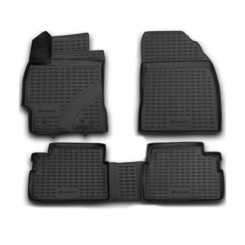 Novline ΜΑΡΚΕ ΠΑΤΑΚΙΑ ΣΕ ΣΚΑΦΗ TPE ΛΑΣΤΙΧΟ ΓΙΑ TOYOTA COROLLA 01/2007-2013  ΣΕ ΜΑΥΡΟ ΧΡΩΜΑ NOVLINE – 4 ΤΕΜ.