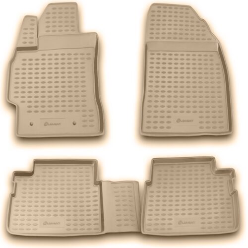 Novline ΜΑΡΚΕ ΠΑΤΑΚΙΑ ΣΕ ΣΚΑΦΗ TPE ΛΑΣΤΙΧΟ ΓΙΑ TOYOTA COROLLA 01/2007-2013  ΣΕ ΜΠΕΖ ΧΡΩΜΑ NOVLINE – 4 ΤΕΜ.