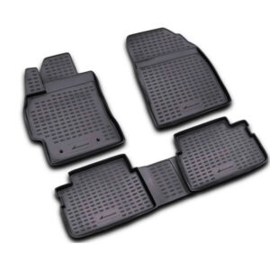Novline ΜΑΡΚΕ ΠΑΤΑΚΙΑ ΣΕ ΣΚΑΦΗ TPE ΛΑΣΤΙΧΟ ΓΙΑ TOYOTA AURIS 04/2007-2013  ΣΕ ΜΑΥΡΟ ΧΡΩΜΑ NOVLINE - 4 ΤΕΜ.