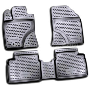 Novline ΜΑΡΚΕ ΠΑΤΑΚΙΑ ΣΕ ΣΚΑΦΗ TPE ΛΑΣΤΙΧΟ ΓΙΑ TOYOTA AVENSIS 4D 04/2009-12/2015  ΣΕ ΜΑΥΡΟ ΧΡΩΜΑ NOVLINE - 4 ΤΕΜ.