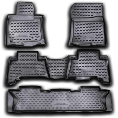 Novline ΜΑΡΚΕ ΠΑΤΑΚΙΑ ΣΕ ΣΚΑΦΗ TPE ΛΑΣΤΙΧΟ ΓΙΑ TOYOTA LAND CRUISER 5D 11/2009+  ΣΕ ΑΝΘΡΑΚΙ ΣΚΟΥΡΟ ΓΚΡΙ ΧΡΩΜΑ NOVLINE – 5 ΤΕΜ.