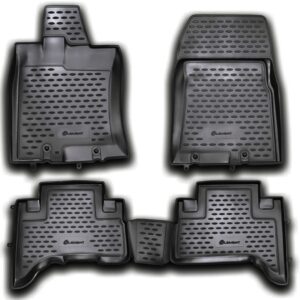 Novline ΜΑΡΚΕ ΠΑΤΑΚΙΑ ΣΕ ΣΚΑΦΗ TPE ΛΑΣΤΙΧΟ ΓΙΑ TOYOTA FJ-CRUISER 2006+  ΣΕ ΑΝΘΡΑΚΙ ΣΚΟΥΡΟ ΓΚΡΙ ΧΡΩΜΑ NOVLINE - 4 ΤΕΜ.