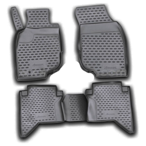 Novline ΜΑΡΚΕ ΠΑΤΑΚΙΑ ΣΕ ΣΚΑΦΗ TPE ΛΑΣΤΙΧΟ ΓΙΑ TOYOTA HILUX 2008+  ΣΕ ΜΑΥΡΟ ΧΡΩΜΑ NOVLINE - 4 ΤΕΜ.