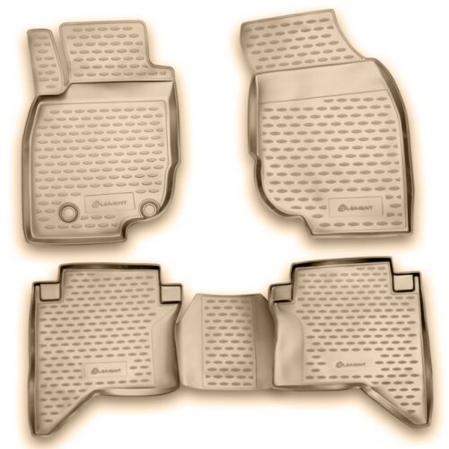 Novline ΜΑΡΚΕ ΠΑΤΑΚΙΑ ΣΕ ΣΚΑΦΗ TPE ΛΑΣΤΙΧΟ ΓΙΑ TOYOTA HILUX 2011-2015  ΣΕ ΜΠΕΖ ΧΡΩΜΑ NOVLINE – 4 ΤΕΜ.