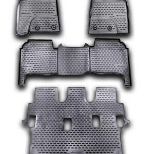 Novline ΜΑΡΚΕ ΠΑΤΑΚΙΑ ΣΕ ΣΚΑΦΗ TPE ΛΑΣΤΙΧΟ ΓΙΑ TOYOTA LANDCRUISER 200 2012-2015  ΣΕ ΜΑΥΡΟ ΧΡΩΜΑ NOVLINE - 4 ΤΕΜ.
