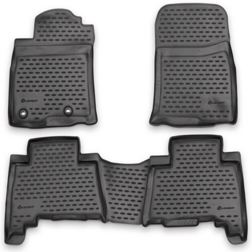 Novline ΜΑΡΚΕ ΠΑΤΑΚΙΑ ΣΕ ΣΚΑΦΗ TPE ΛΑΣΤΙΧΟ ΓΙΑ TOYOTA LANDCRUISER 150 2013-2015  ΣΕ ΑΝΘΡΑΚΙ ΣΚΟΥΡΟ ΓΚΡΙ ΧΡΩΜΑ NOVLINE – 4 ΤΕΜ.