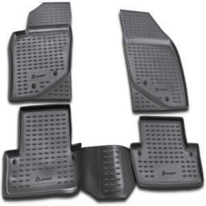 Novline ΜΑΡΚΕ ΠΑΤΑΚΙΑ ΣΕ ΣΚΑΦΗ TPE ΛΑΣΤΙΧΟ ΓΙΑ VOLVO S60 10/2000-08/2010  ΣΕ ΑΝΘΡΑΚΙ ΣΚΟΥΡΟ ΓΚΡΙ ΧΡΩΜΑ NOVLINE - 4 ΤΕΜ.