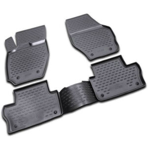 Novline ΜΑΡΚΕ ΠΑΤΑΚΙΑ ΣΕ ΣΚΑΦΗ TPE ΛΑΣΤΙΧΟ ΓΙΑ VOLVO XC60 11/2008-2017  ΣΕ ΜΑΥΡΟ ΧΡΩΜΑ NOVLINE - 4 ΤΕΜ.