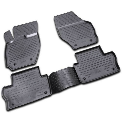 Novline ΜΑΡΚΕ ΠΑΤΑΚΙΑ ΣΕ ΣΚΑΦΗ TPE ΛΑΣΤΙΧΟ ΓΙΑ VOLVO XC60 11/2008-2017  ΣΕ ΜΑΥΡΟ ΧΡΩΜΑ NOVLINE – 4 ΤΕΜ.
