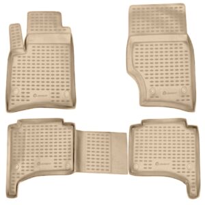 Novline ΜΑΡΚΕ ΠΑΤΑΚΙ ΣΚΑΦΗ ΠΟΡΤ ΜΠΑΓΚΑΖ ΓΙΑ VW TOUAREG 10/2002-2010 ΜΑΡΚΕ ΠΑΤΑΚΙΑ ΣΕ ΣΚΑΦΗ TPE ΛΑΣΤΙΧΟ ΣΕ ΜΠΕΖ ΧΡΩΜΑ NOVLINE - 4 ΤΕΜ.