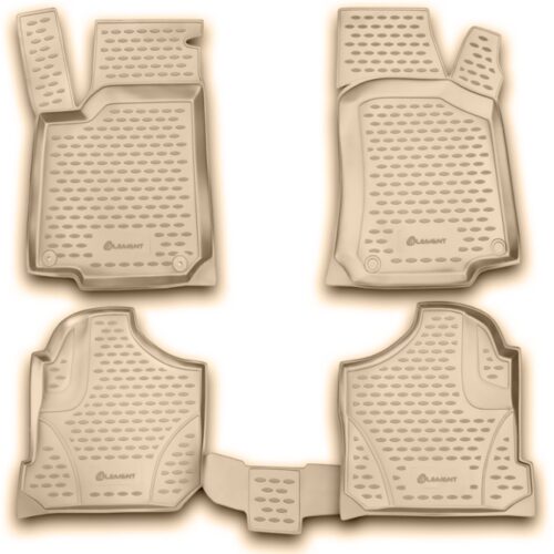 Novline ΜΑΡΚΕ ΠΑΤΑΚΙΑ ΣΕ ΣΚΑΦΗ TPE ΛΑΣΤΙΧΟ ΓΙΑ VW GOLF 4 1998-2004 / VW BORA 1998-2005  ΣΕ ΜΠΕΖ ΧΡΩΜΑ NOVLINE – 4 ΤΕΜ.