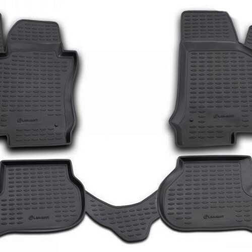 Novline ΜΑΡΚΕ ΠΑΤΑΚΙΑ ΣΕ ΣΚΑΦΗ TPE ΛΑΣΤΙΧΟ ΓΙΑ VW GOLF 5 11/2003-10/2008  ΣΕ ΜΑΥΡΟ ΧΡΩΜΑ NOVLINE – 4 ΤΕΜ.