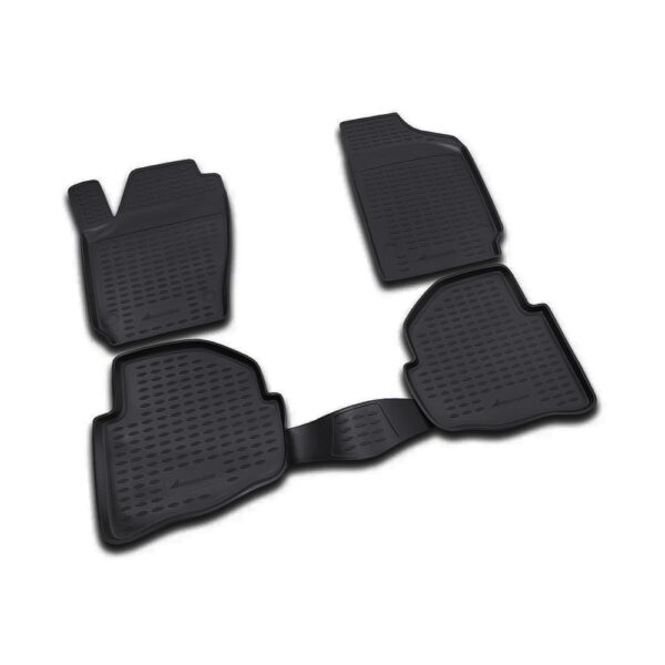 Novline ΜΑΡΚΕ ΠΑΤΑΚΙΑ ΣΕ ΣΚΑΦΗ TPE ΛΑΣΤΙΧΟ ΓΙΑ VW POLO 11/2001-08/2009  ΣΕ ΜΑΥΡΟ ΧΡΩΜΑ NOVLINE - 4 ΤΕΜ.