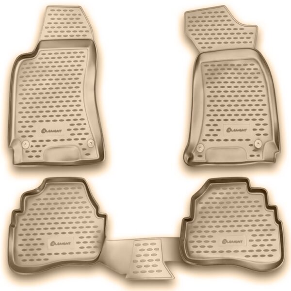 Novline ΜΑΡΚΕ ΠΑΤΑΚΙΑ ΣΕ ΣΚΑΦΗ TPE ΛΑΣΤΙΧΟ ΓΙΑ VW PASSAT Β5 1996-2005  ΣΕ ΜΠΕΖ ΧΡΩΜΑ NOVLINE - 4 ΤΕΜ.