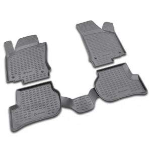 Novline ΠΑΤΑΚΙΑ ΣΕ ΣΚΑΦΗ TPE ΛΑΣΤΙΧΟ ΓΙΑ VW JETTA 2005-2011  ΣΕ ΜΑΥΡΟ ΧΡΩΜΑ NOVLINE - 4 ΤΕΜ.