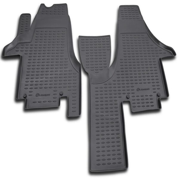 Novline ΜΑΡΚΕ ΠΑΤΑΚΙΑ ΣΕ ΣΚΑΦΗ TPE ΛΑΣΤΙΧΟ ΓΙΑ VW TRANSPORTER T5 04/2003+  ΣΕ ΑΝΘΡΑΚΙ ΣΚΟΥΡΟ ΓΚΡΙ ΧΡΩΜΑ NOVLINE - 2 ΤΕΜ.