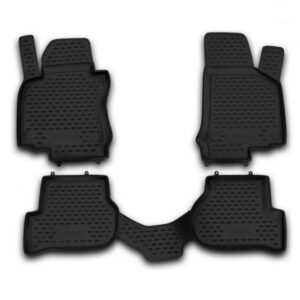 Novline ΜΑΡΚΕ ΠΑΤΑΚΙΑ ΣΕ ΣΚΑΦΗ TPE ΛΑΣΤΙΧΟ ΓΙΑ VW GOLF 6 5D 04/2009-2012 (ΧΩΡΙΣ ΤΕΜΠΕΛΗ)  ΣΕ ΜΑΥΡΟ ΧΡΩΜΑ NOVLINE - 4 ΤΕΜ.