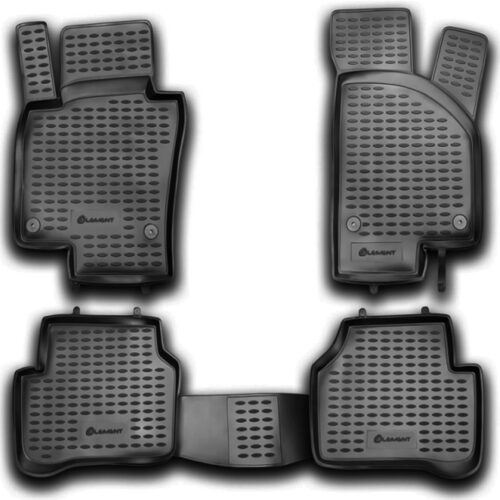Novline ΜΑΡΚΕ ΠΑΤΑΚΙΑ ΣΕ ΣΚΑΦΗ TPE ΛΑΣΤΙΧΟ ΓΙΑ VW PASSAT 01/2011-2015  ΣΕ ΜΑΥΡΟ ΧΡΩΜΑ NOVLINE – 4 ΤΕΜ.