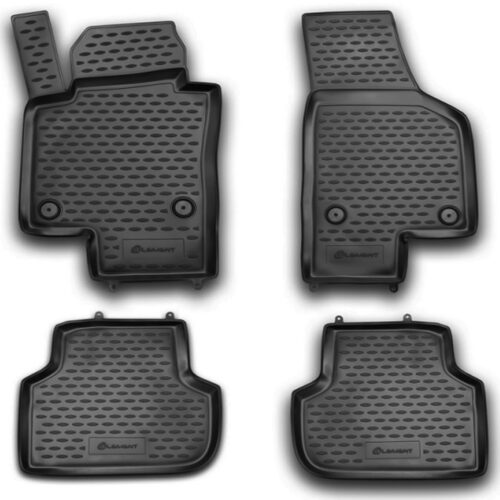 Novline ΜΑΡΚΕ ΠΑΤΑΚΙΑ ΣΕ ΣΚΑΦΗ TPE ΛΑΣΤΙΧΟ ΓΙΑ VW JETTA 2011-2018  ΣΕ ΑΝΘΡΑΚΙ ΣΚΟΥΡΟ ΓΚΡΙ ΧΡΩΜΑ NOVLINE – 4 ΤΕΜ.