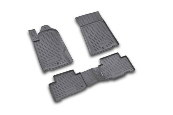 Novline ΜΑΡΚΕ ΠΑΤΑΚΙΑ ΣΕ ΣΚΑΦΗ TPE ΛΑΣΤΙΧΟ ΓΙΑ SSANGYONG REXTON 11/2006-2017  ΣΕ ΜΑΥΡΟ ΧΡΩΜΑ NOVLINE - 4 ΤΕΜ.