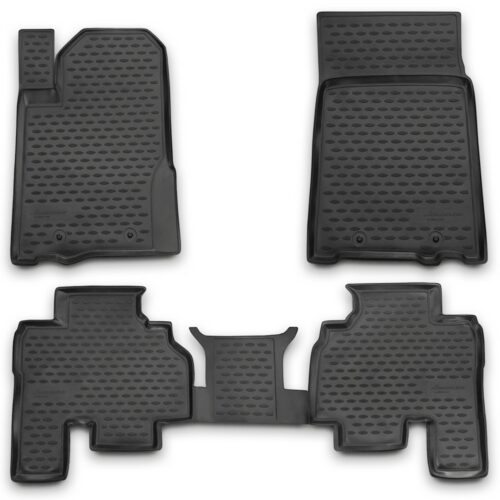 Novline ΜΑΡΚΕ ΠΑΤΑΚΙΑ ΣΕ ΣΚΑΦΗ TPE ΛΑΣΤΙΧΟ ΓΙΑ SSANGYONG KYRON 11/2006-2014  ΣΕ ΑΝΘΡΑΚΙ ΣΚΟΥΡΟ ΓΚΡΙ ΧΡΩΜΑ NOVLINE – 4 ΤΕΜ.