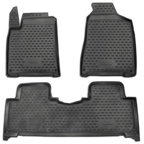 Novline ΜΑΡΚΕ ΠΑΤΑΚΙΑ ΣΕ ΣΚΑΦΗ TPE ΛΑΣΤΙΧΟ ΓΙΑ SSANGYONG KORANDO 2010-2019  ΣΕ ΑΝΘΡΑΚΙ ΣΚΟΥΡΟ ΓΚΡΙ ΧΡΩΜΑ NOVLINE - 3 ΤΕΜ.