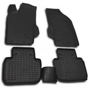 Novline ΜΑΡΚΕ ΠΑΤΑΚΙΑ ΣΕ ΣΚΑΦΗ TPE ΛΑΣΤΙΧΟ ΓΙΑ ALFA ROMEO 147 12/2000-2008  ΣΕ ΜΑΥΡΟ ΧΡΩΜΑ NOVLINE - 4 ΤΕΜ.