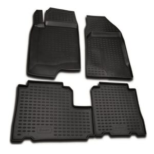 Novline ΜΑΡΚΕ ΠΑΤΑΚΙΑ ΣΕ ΣΚΑΦΗ TPE ΛΑΣΤΙΧΟ ΓΙΑ CHEVROLET CAPTIVA 5D 2006-2011  ΣΕ ΜΑΥΡΟ ΧΡΩΜΑ NOVLINE - 4 ΤΕΜ.