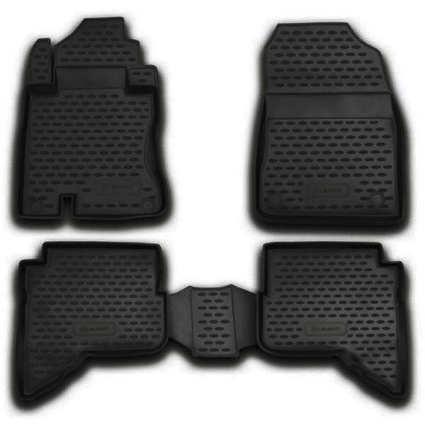 Novline ΜΑΡΚΕ ΠΑΤΑΚΙΑ ΣΕ ΣΚΑΦΗ TPE ΛΑΣΤΙΧΟ ΓΙΑ DAIHATSU TERIOS 5D 2006-2013  ΣΕ ΜΑΥΡΟ ΧΡΩΜΑ NOVLINE - 4 ΤΕΜ.